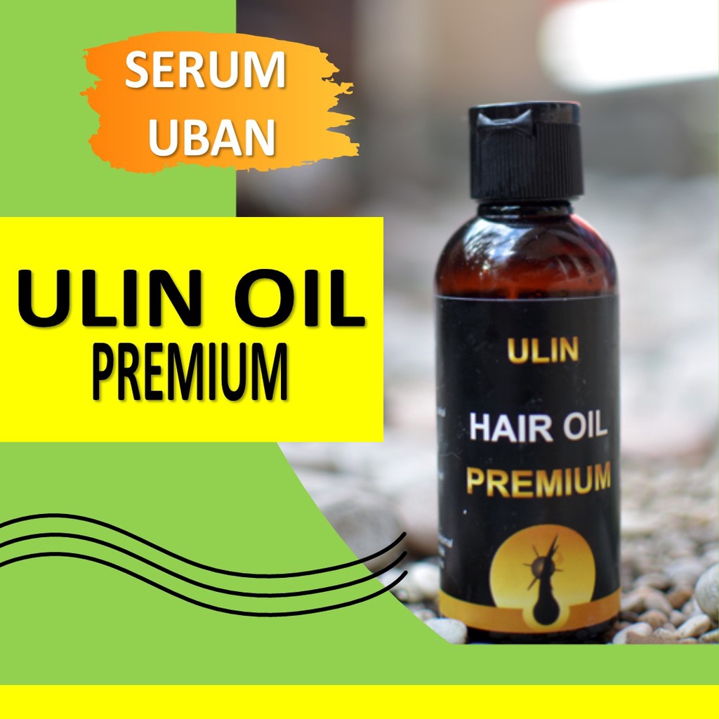 Penghitam Rambut Uban Ulin Hair Oil Premium
