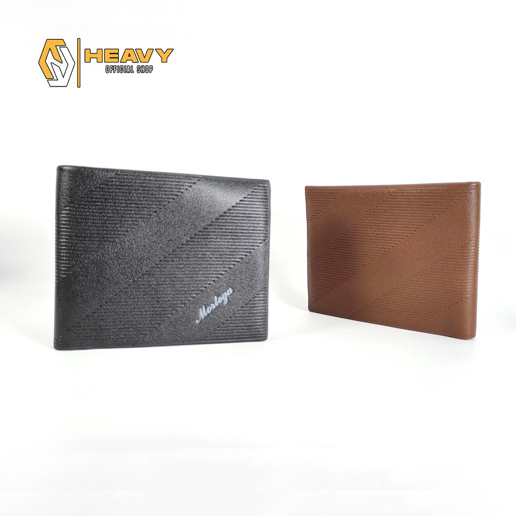 Dompet kulit mortega - Dompet pria lipat - Dompet cowok M-1047