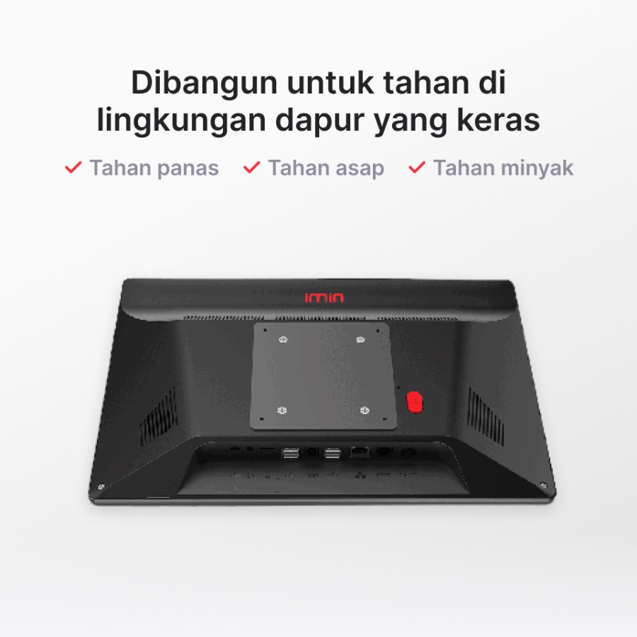 Kitchen Display IMIN K2-201 2GB/16GB Android 15.6&quot; Mesin Kasir Dapur