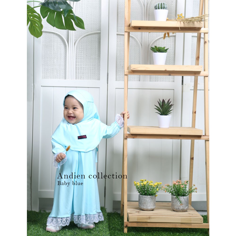 Dress  Khalisya/ GAMIS SET JILBAB  ANAK PEREMPUAN ( SIZE XS- S- M- L )