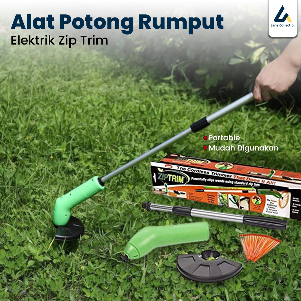 *COD* Alat Potong Rumput Taman Portable Elektrik Zip Trim _DWFT93_