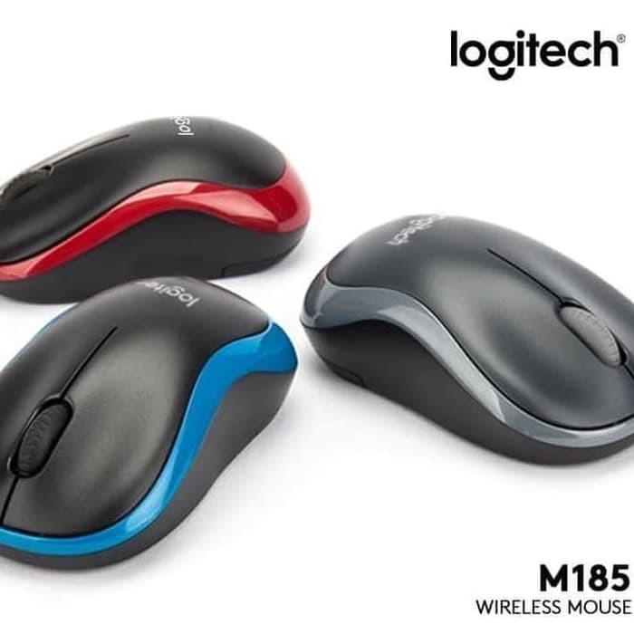 Logitech M185 Wireless Mouse / Mouse Wireless Logitech M185