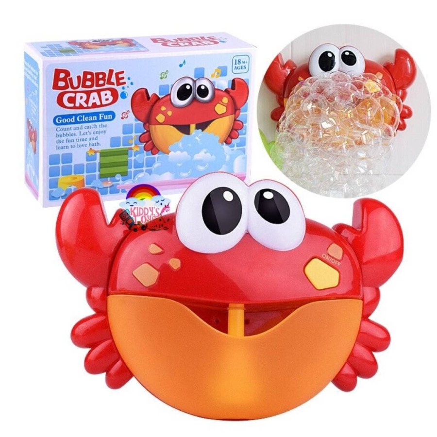 Mainan Mandi Anak Bubble Crab Music Alat Pembuat Busa Besar  Mainan Gelembung Balon Sabun