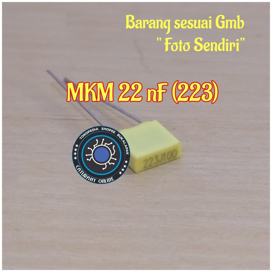 Kapasitor MKM 223 22nF capacitor MKM 22 nf capasitor