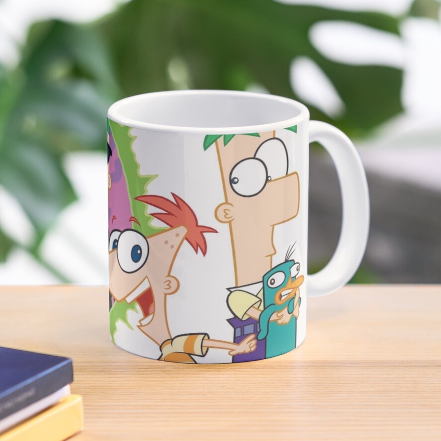 Mug Cangkir Phineas and ferb