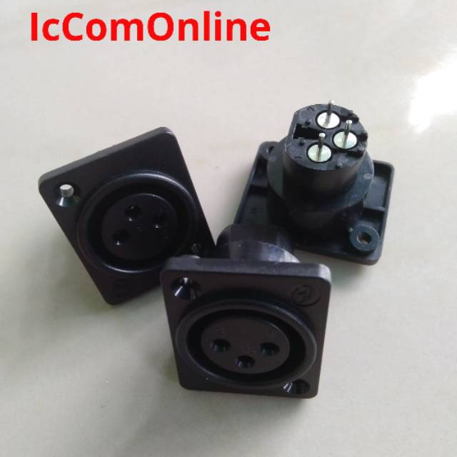 Soket Canon XLR Body Female