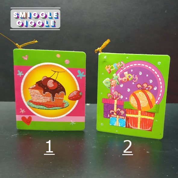 Kartu Ucapan Glitter / Greeting Card / Birthday Card 4th Part