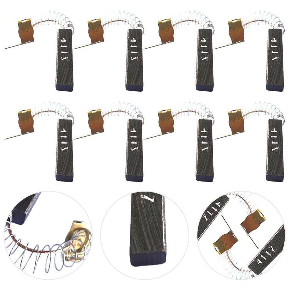 Solighter 5 / 10pcs Sikat Karbon Vacuum Cleaner 6.5x10 X 30mm Untuk QW12T-608