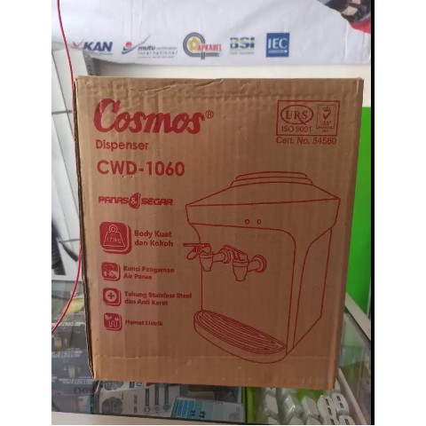 Dispenser Cosmos Air Panas &amp; Normal CWD-1060 / CWD 1060