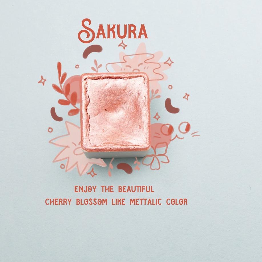 

Recomended.. Dreamy Poppies Mettalic Hanmade Watercolor Series 2