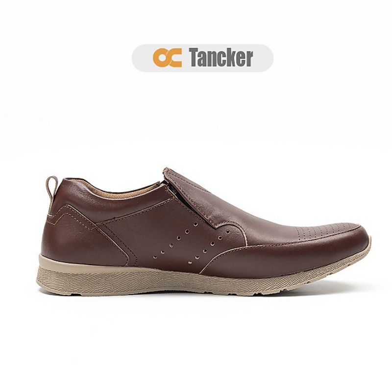 OC-TANCKER SEPATU SNEAKERS KULIT ASLI