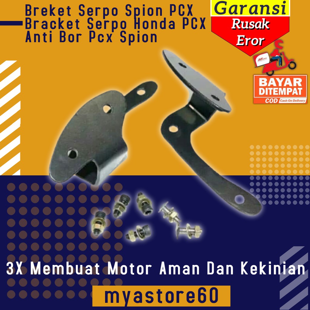 Breket Serpo Spion PCX Bracket Serpo Honda PCX Anti Bor Pcx Spion