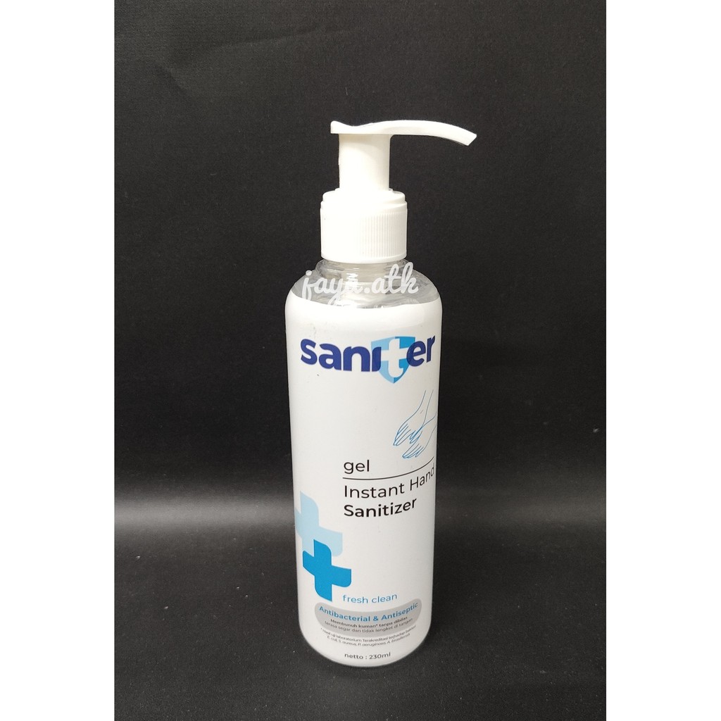 GEL HAND SANITIZER ANTISEPTIK SANITER HAND SANITIZER GEL ANTI BAKTERI 230 ML