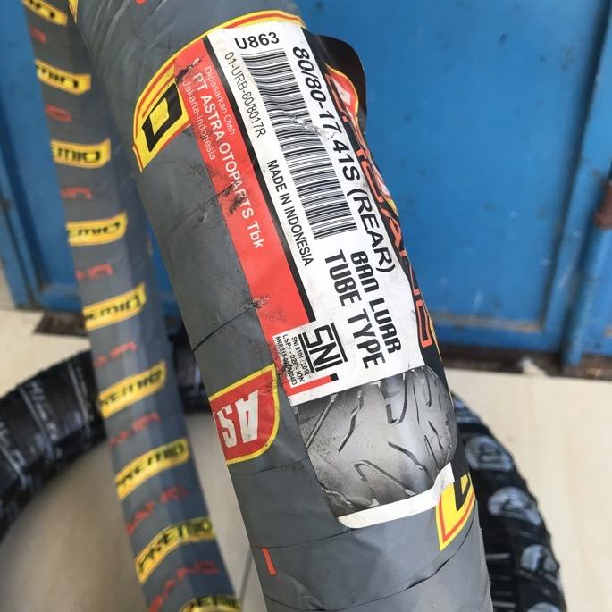SHOPEE 8.8 ban motor bebek aspira premio 70/80-17 dan 80/80-17 ban bebek ring 17 ban depan dan belak