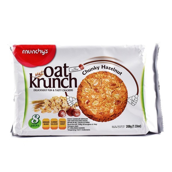 

MUNCHYS OAT KRUNCH HAZELNUT [208 GR]