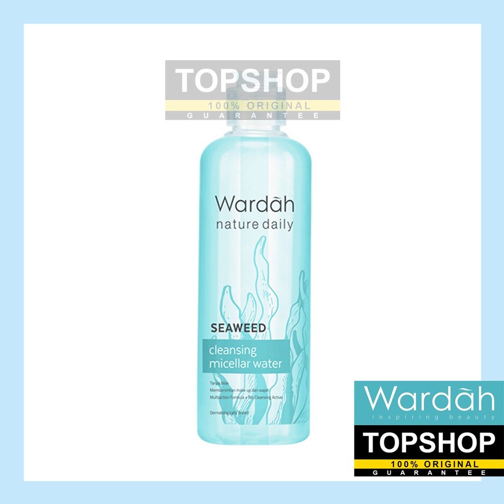 Wardah Nature Daily Cleansing Micellar Water Seaweed