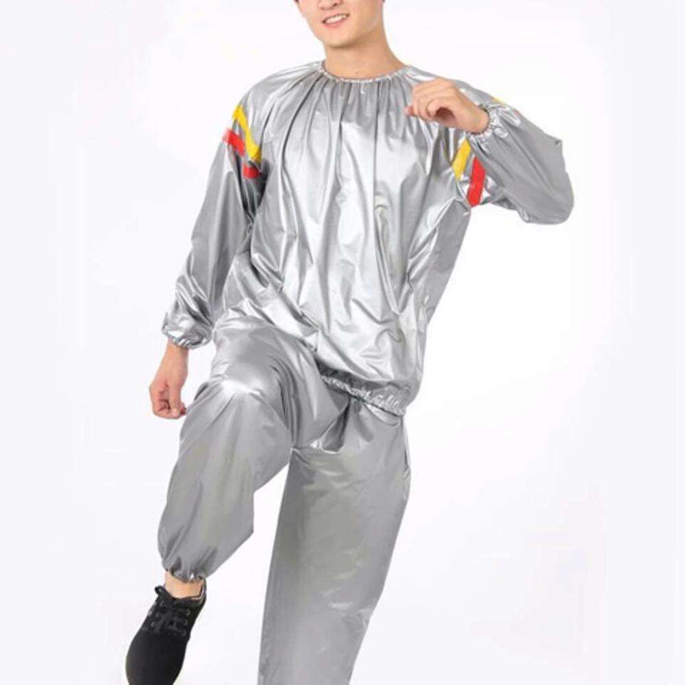 Unistar Sauna Suit Unisex Stelan Sport Baju Pembakar Lemak Jaket Sliming Suit Memudahkan Olahraga