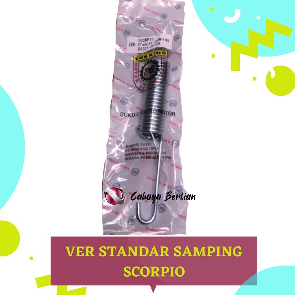 VER STANDAR SAMPING SCORPIO / PER STANDAR SAMPING SCORPIO TOKAIDO