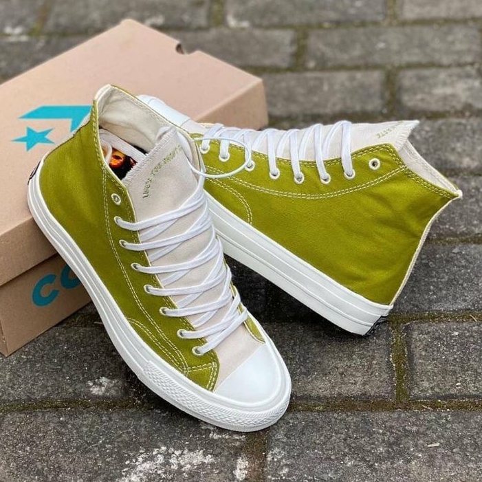 SEPATU CONVERSE 70S HIGH RENEW MOSS  NATURAL EGRET 100% ORIGINAL PREMIUM QUALITY MADE IN VIETNAM SEP