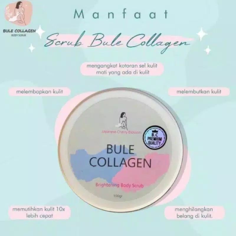 Blue Collagen Body Scrube