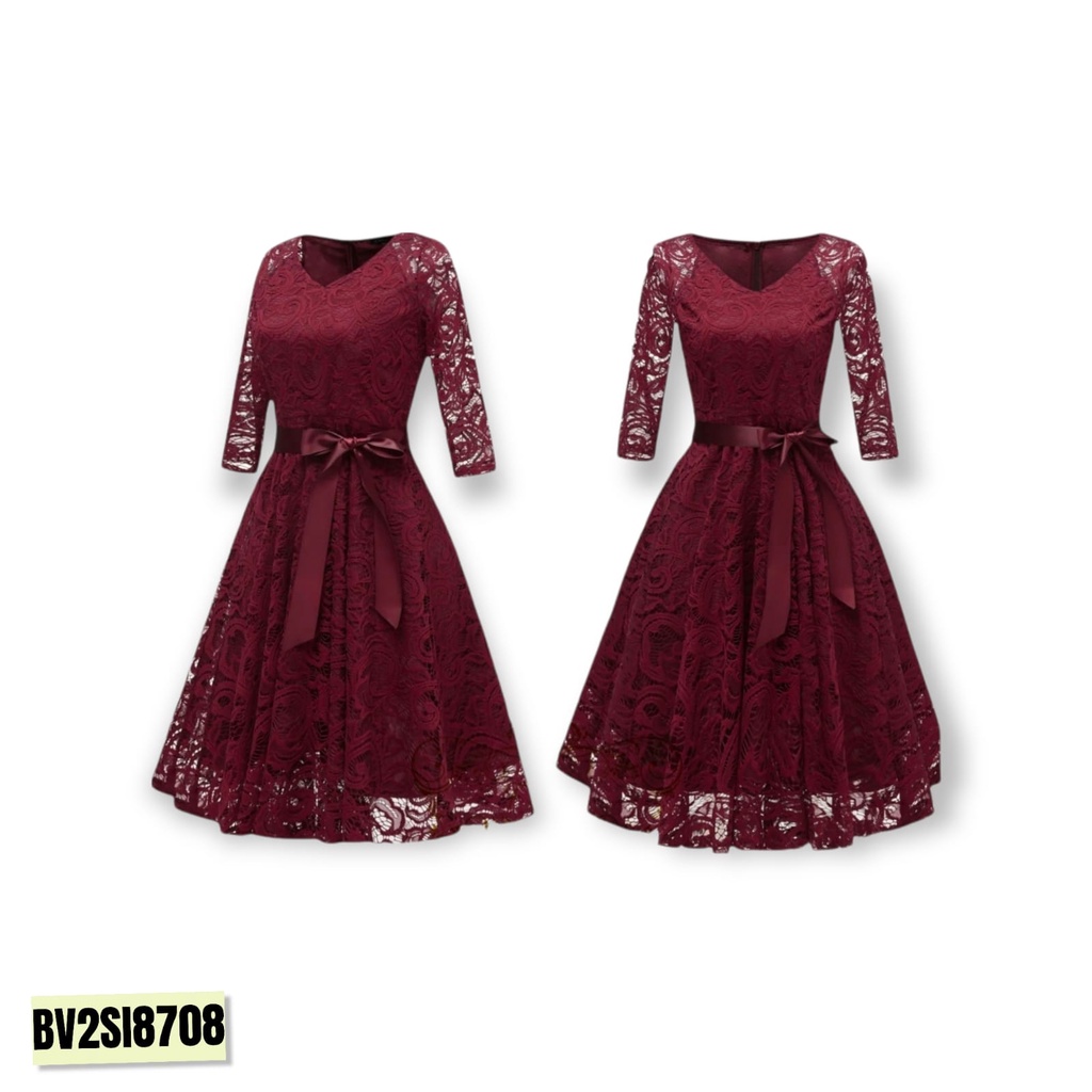 Dearyoustore - Dress Brukat BV2SI8708