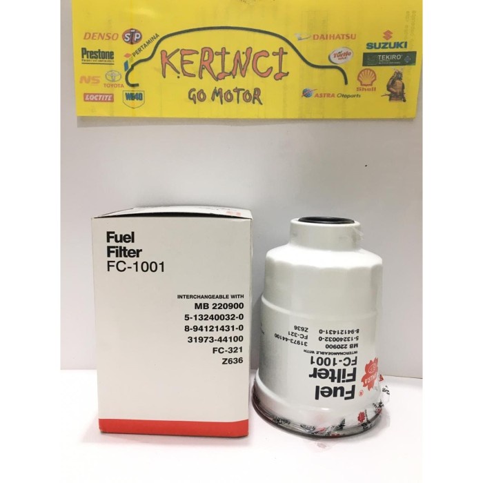 FILTER SOLAR SAKURA FC-1001 L300 DIESEL - KUDA DIESEL - L200 -TRAVELLO