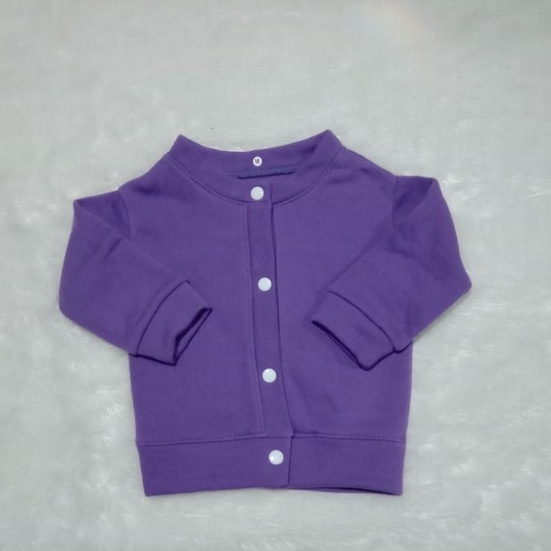 Cardigan FLEECE BASIC Anak Perempuan Dan Laki-Laki 2-3 Tahun Jaket Anak Sweater Anak Hit Masa Kini