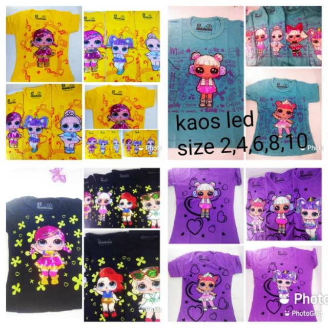 grosir Anak Kaos 1/2 Kodi