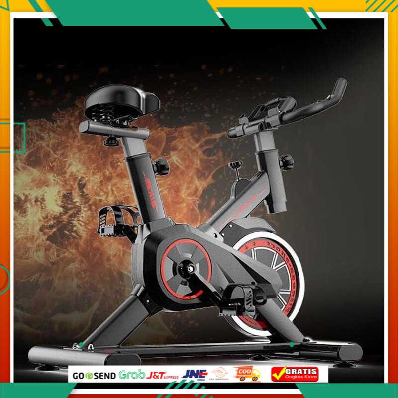 L-Felton Sepeda Statis Spinning Bicycle Exercise Indoor Gym Bike LF110