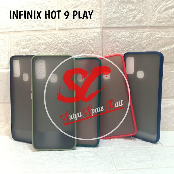 Case Infinix Hot 9 Play - Slim Case Fuze Dove Infinix Hot 9 Play - SC