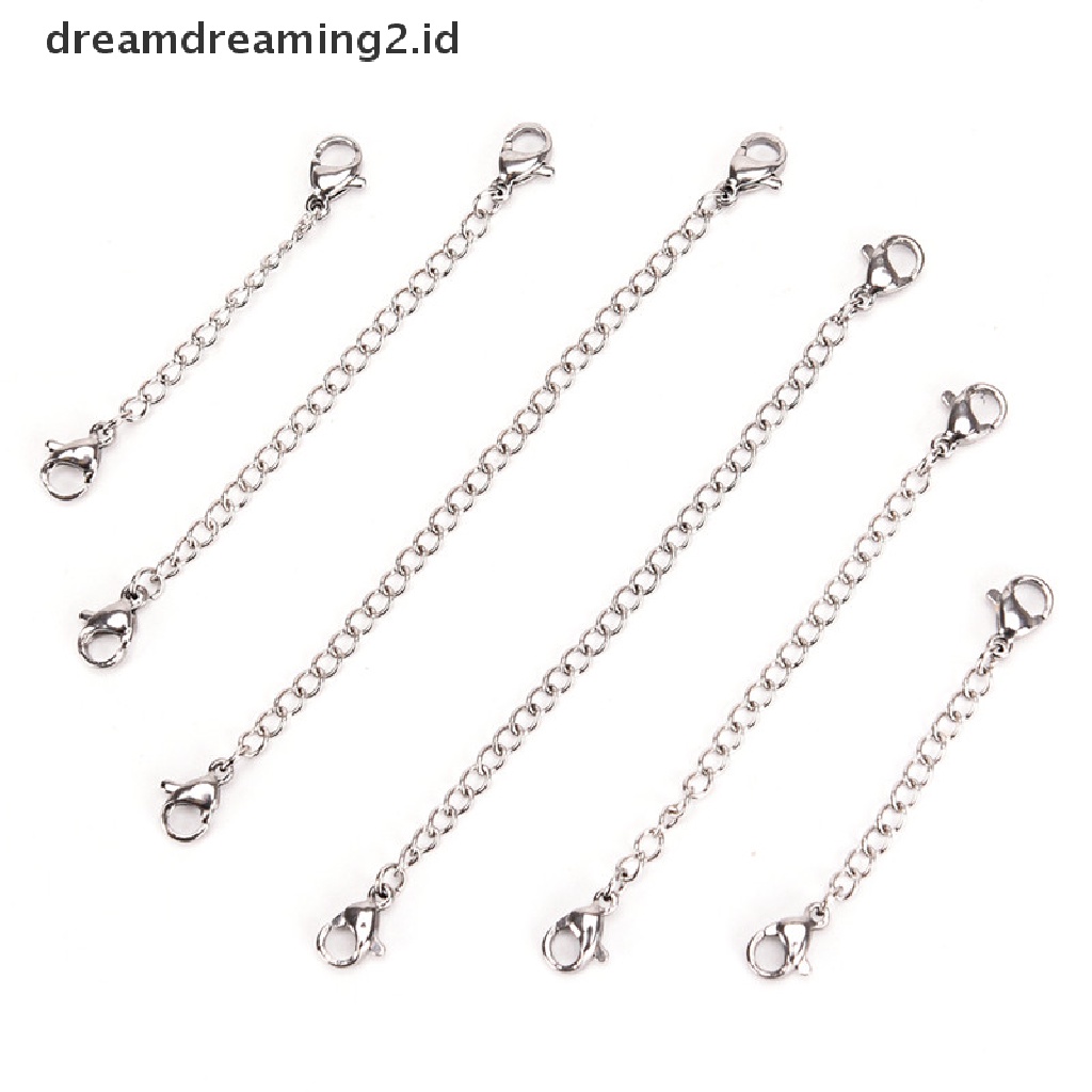 (LIKE) Rantai Extension Tail Links Untuk Membuat Perhiasan Kalung / Gelang / Anting