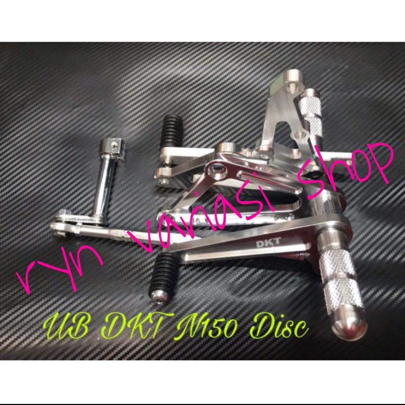 step underbone DKT ninja 150 r / rr rem disc cakram / injakan footstep underbone dkt ninja r/rr disc