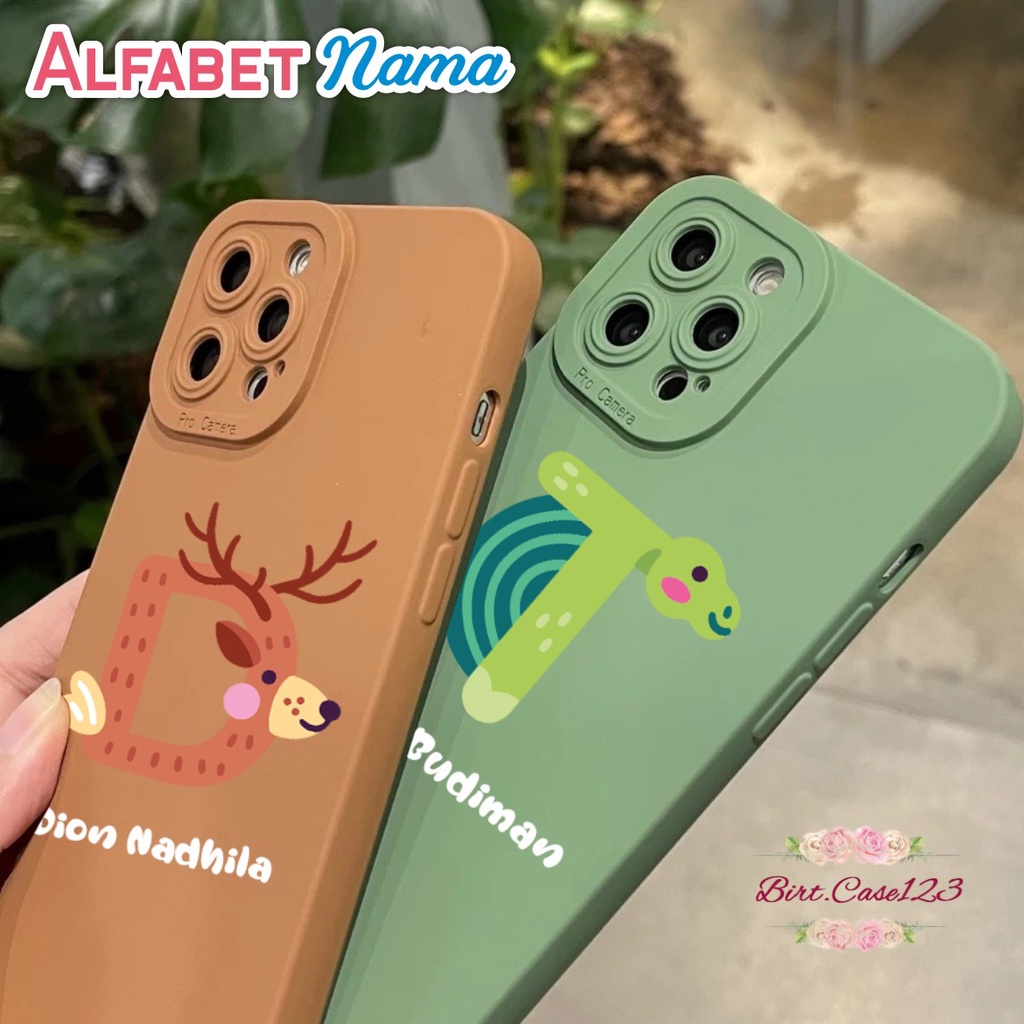 SOFTCASE PROCAMERA CUSTOM ALPABETOPPO VIVO SAMSUNG REALME XIAOMI IPHONE INFINIX FOR ALL TYPE BC6339