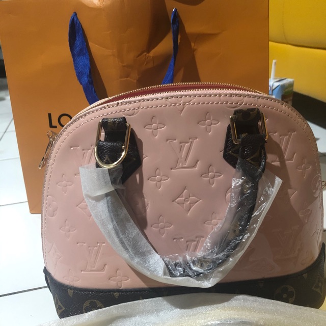 LV ALMA GLOSSY MIRROR QUALITY
