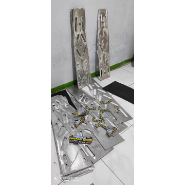 plat jok atau jok set balap atau herex atau speed almunium pnp rangka tiger mp gl