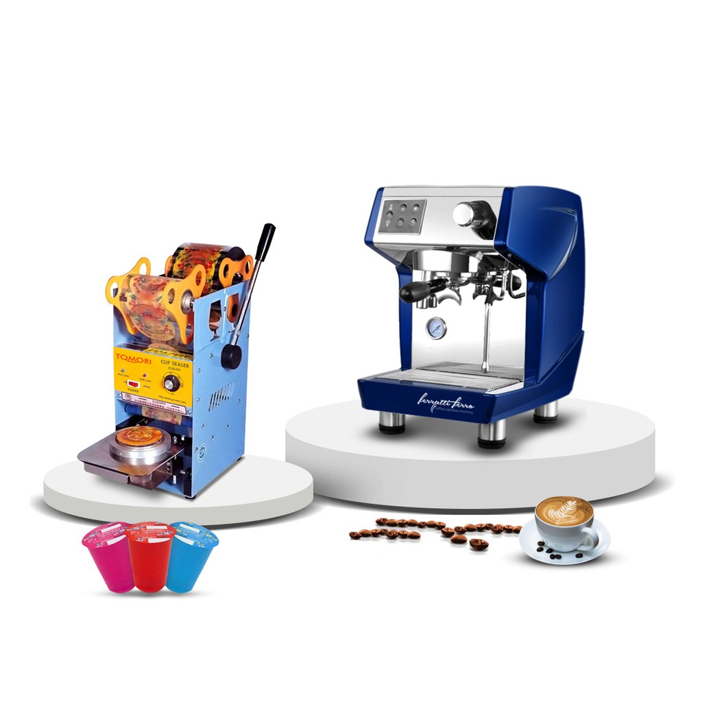 Paket Mesin Kopi Espresso Machine Cup - 26