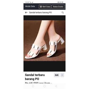 sandal terbaru ya sis iiii