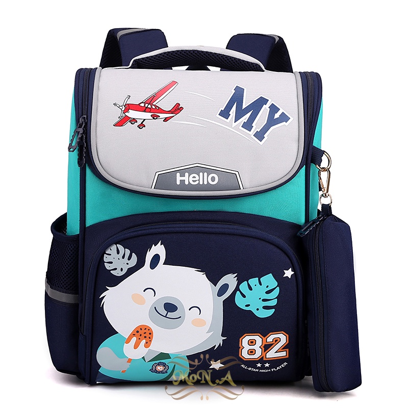 [MTOYS]  Tas Ransel Anak Cewek Import Motif  Imut + FREE Tempat Pensil Waterproof - Kualitas Premium - M0185