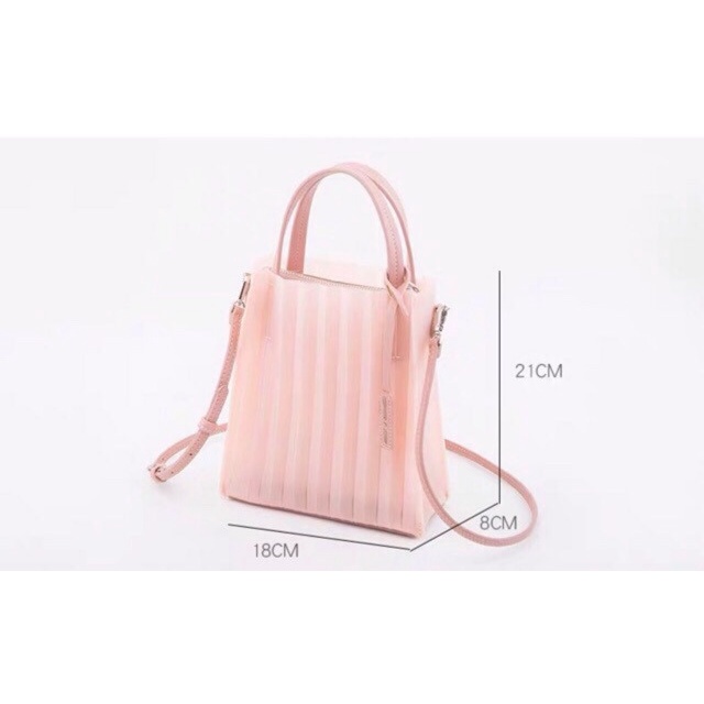 NEW!! TRANSLUCENT TOTE BAG CK/SLINGBAG WOMAN CKK/TAS IMPORT PREMIUM #71852