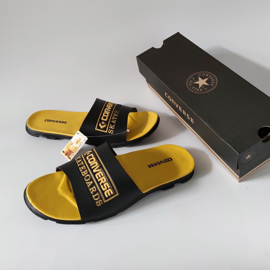 Sandal Pria Terbaru Sporty / Sendal Pria Selop Kasual Kekinian