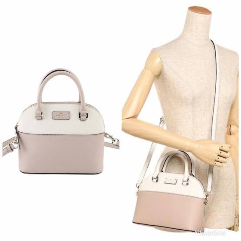 kate spade bag mini carli cement