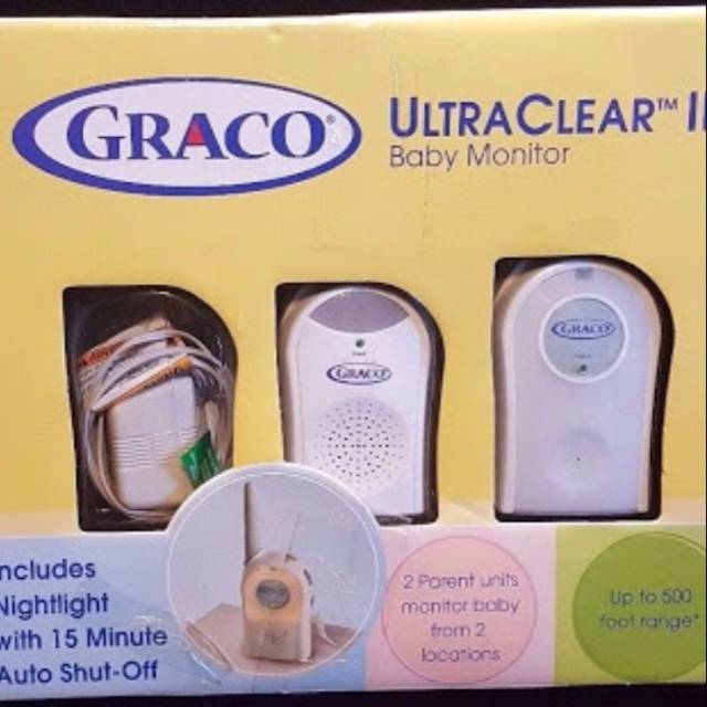 graco ultra clear 2 channel monitor