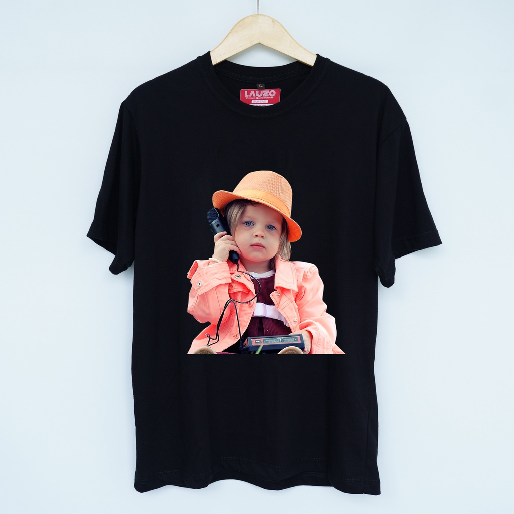 Kaos baby face - Black T-shirt