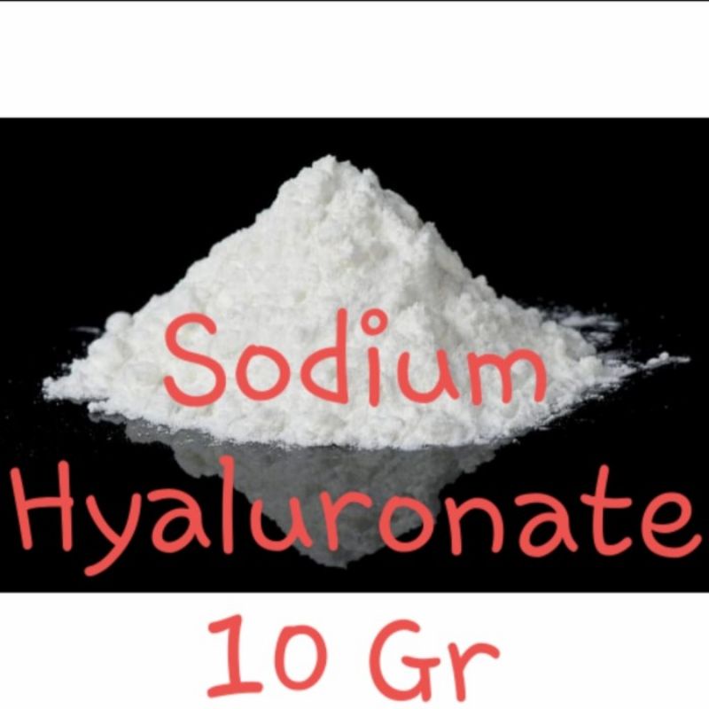 HYALURONIC ACID / Hyaluronic acid powder/ Sodium Hyaluronate 10 gr KCl
