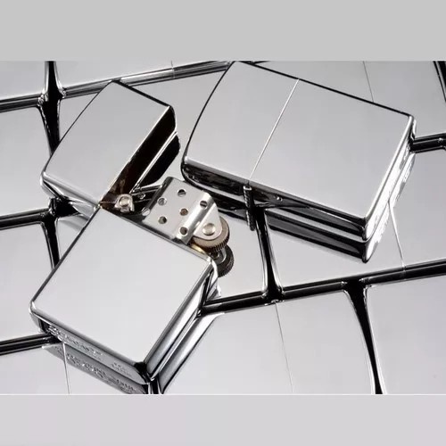 ZIPPO CHROME POLOS NON BOX , MANCIS PEMANTIK LIGHTER MURAH