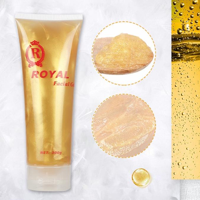 ➡️ Gel Royal Facial Gold Gel Ultrasonic RF Lifting Firming Wrinkles produck terbaik