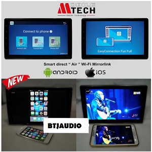 HEADUNIT TV MOBIL DOUBLE DIN MTECH MM-8803 ANDROID LAYAR 10 INCH