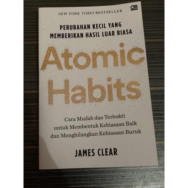 [preloved] Atomic Habits ORIGINAL bahasa indonesia
