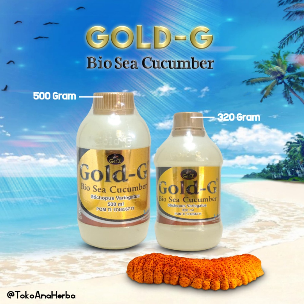 

Jelly Gamat GOLD-G Bio Sea Cucumber