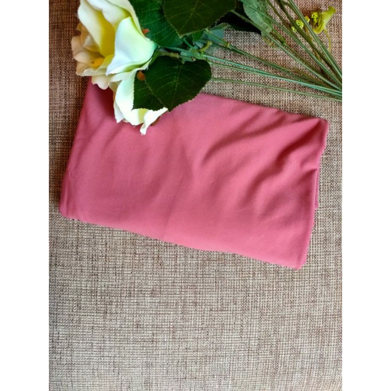 HIJAB CANTIK ELIZA | ORIGINAL | AZZURASCARF | BERGO CANTIK | BERGO | HIJAB INSTAN | JILBABCANTIK-Dusty pink